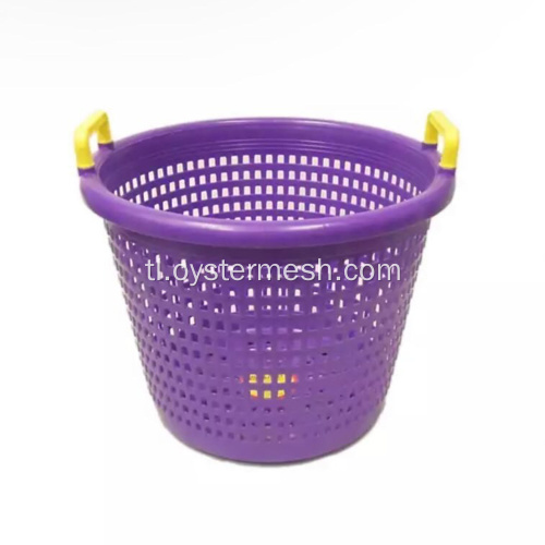 HDPE injection-molded oyster transfer basket